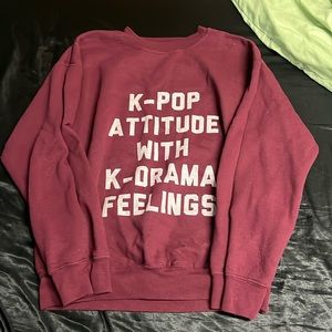Kpop/Kdrama Sweatshirt